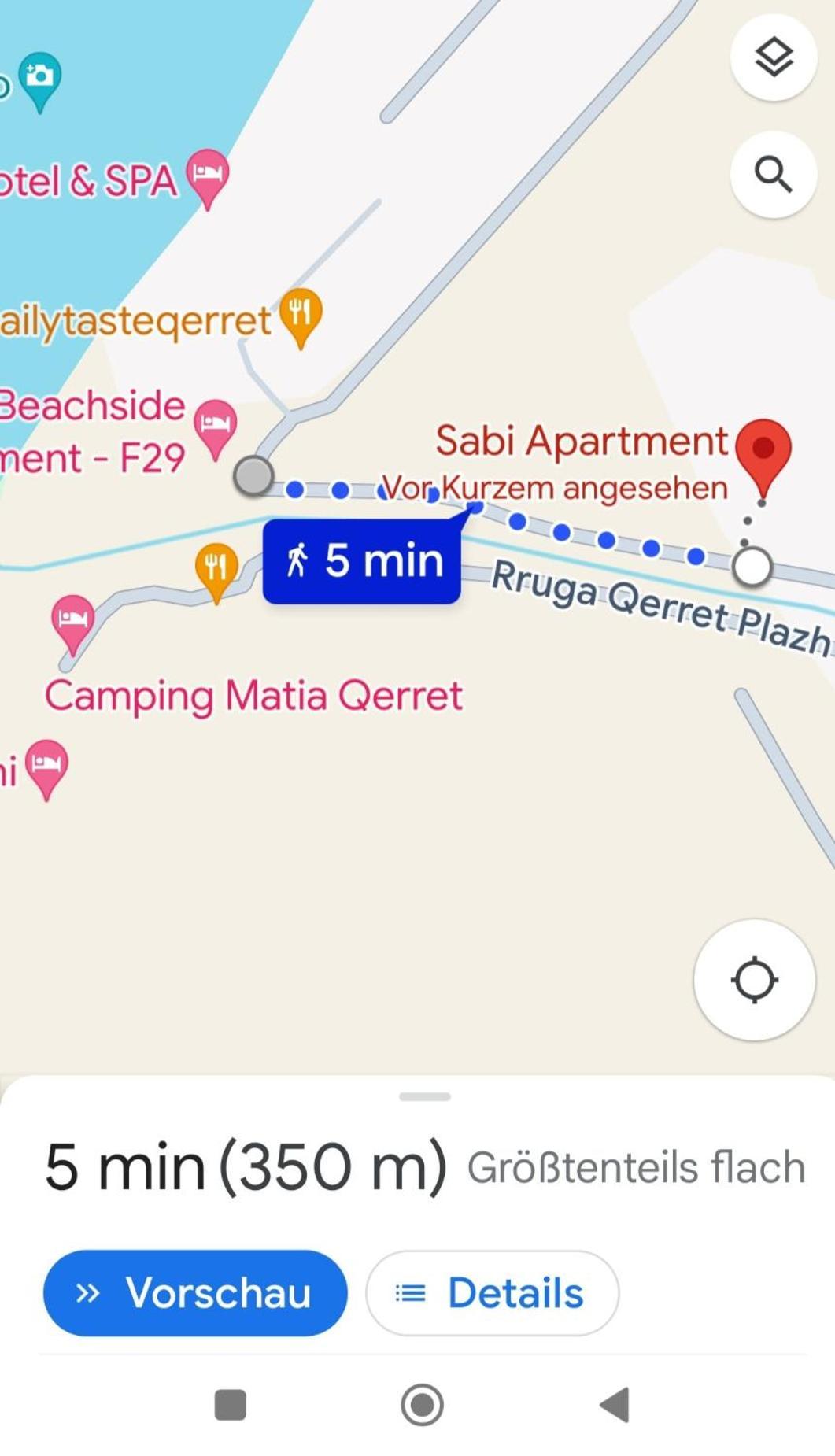 Sabi Apartment Golem Qerret Экстерьер фото