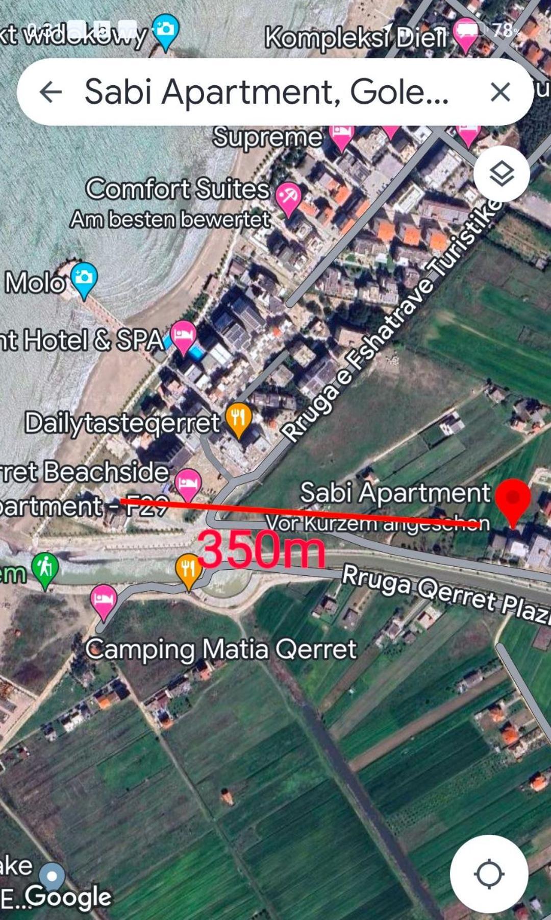 Sabi Apartment Golem Qerret Экстерьер фото